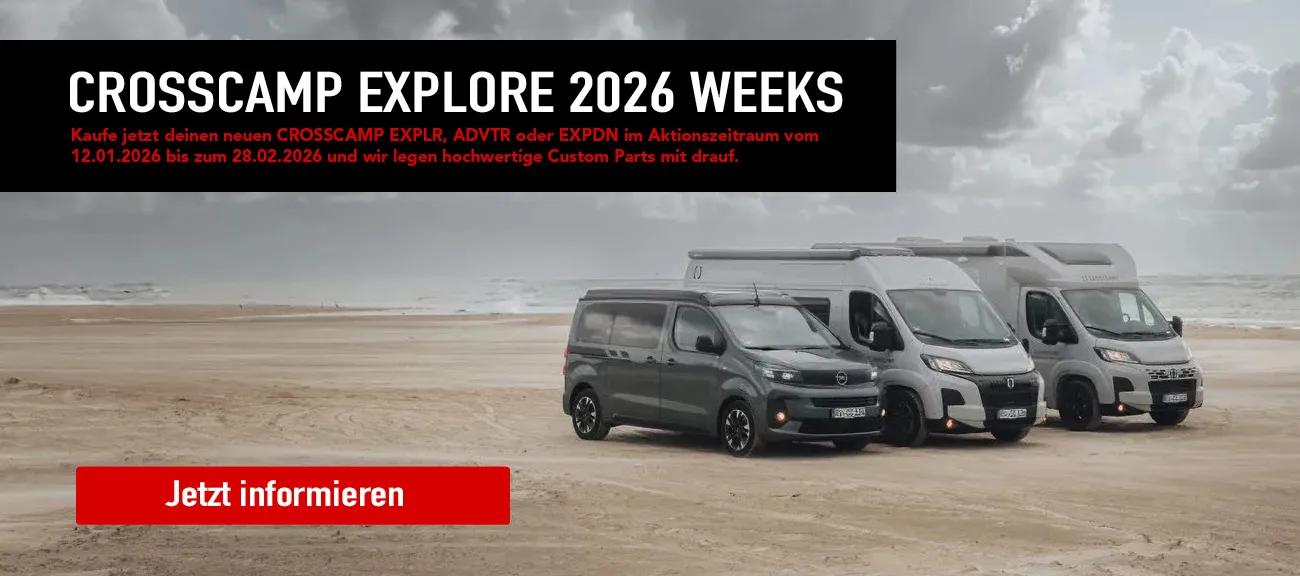 Crosscamp Aktion Gratis Zubehör