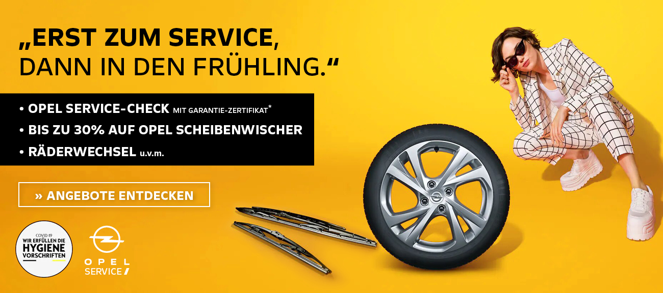 Opel Service Frühjahrscheck 2022