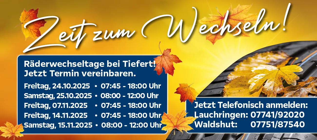 Räderwechseltage