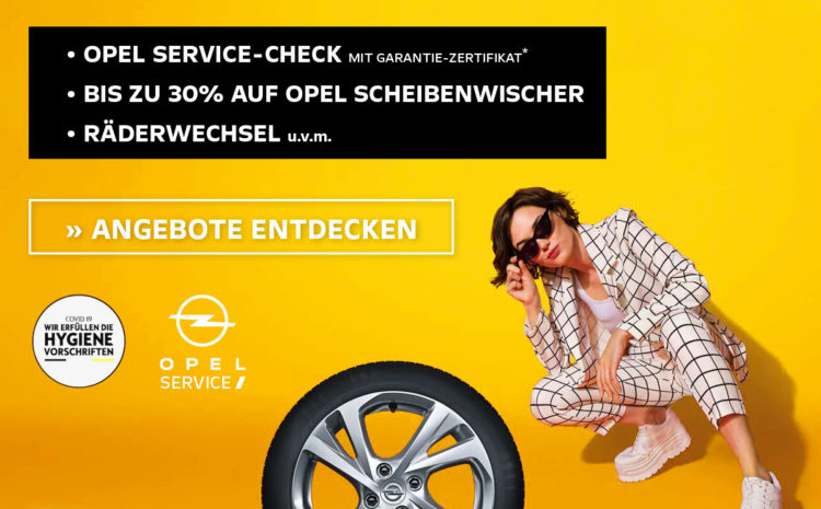  Opel Service Frühjahrsaktion