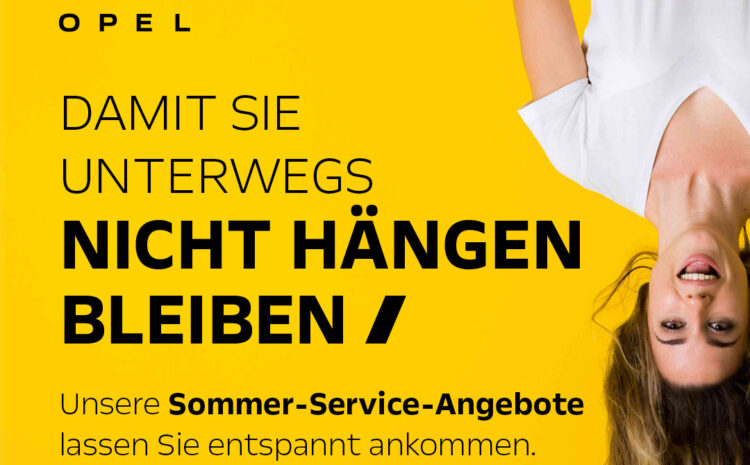  Opel Sommer Service Angebote