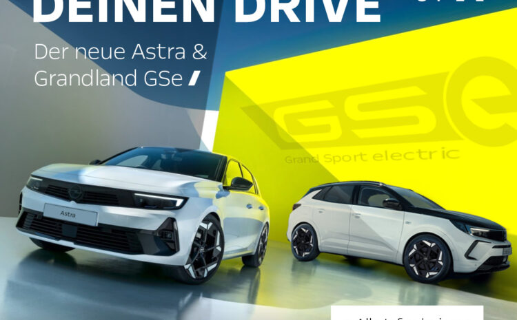 Die Opel GSe Modelle