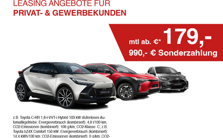  Toyota EasyDeals Privat & Gewerbe
