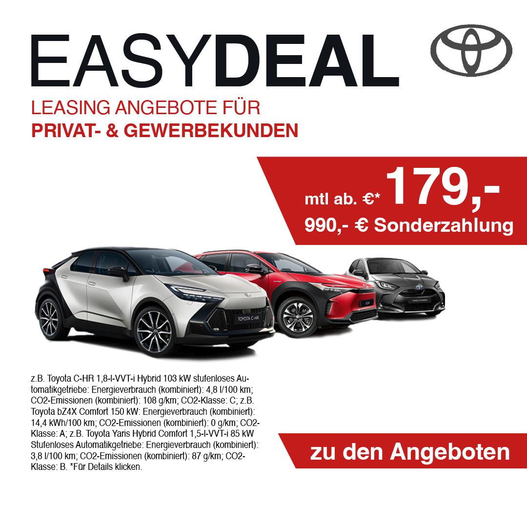 BEITRAGSBILD TOYOTA EASYDEALS