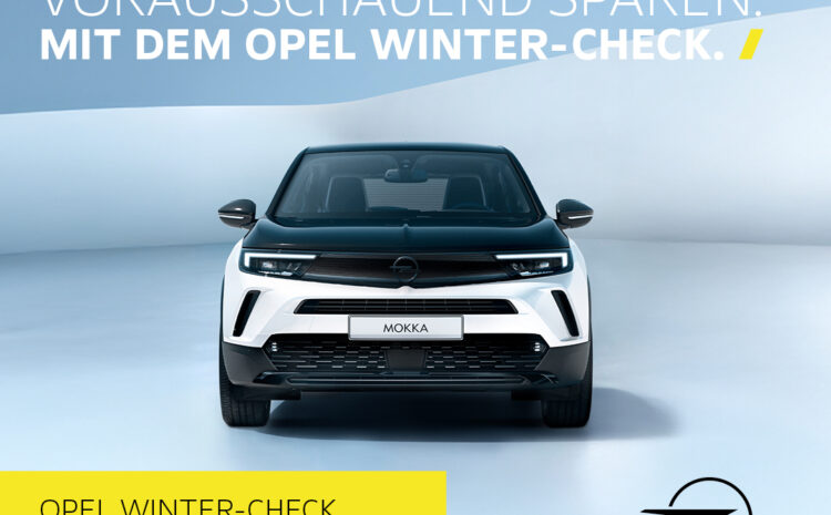  Opel Winter-Check Service