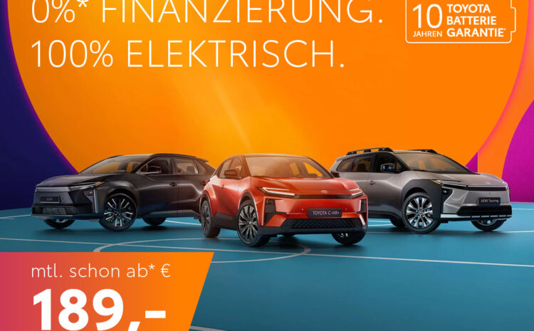  Toyota 0% Finanzierung