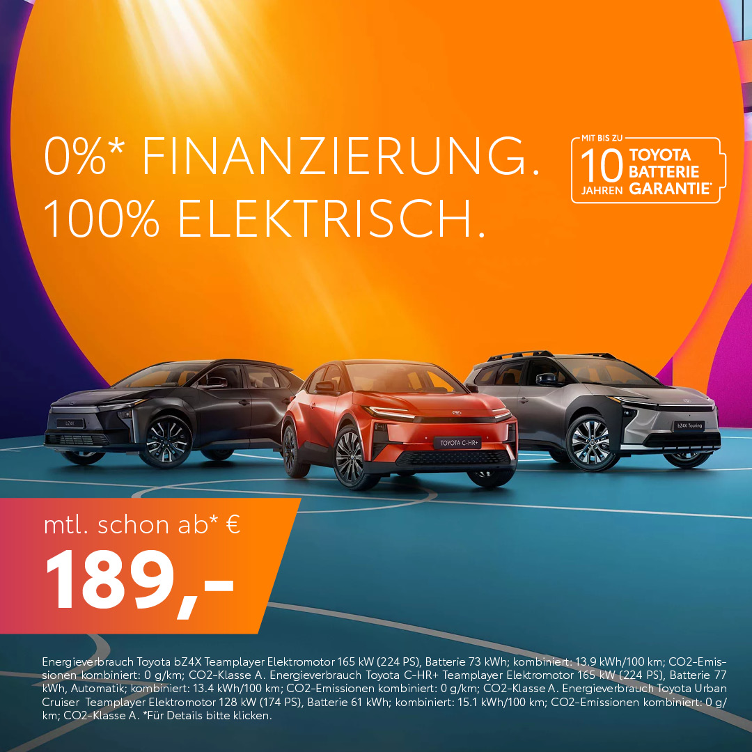 BEITRAGSBILD TOYOTA 0 PROZENT FINANZIERUNG