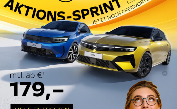  Opel Aktions-Sprint 2026